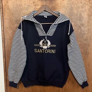 Santorini nautical quarter zip medium